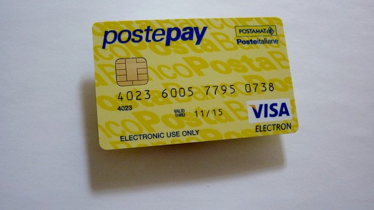 Postepay Standard Attivazione E Registrazione Online